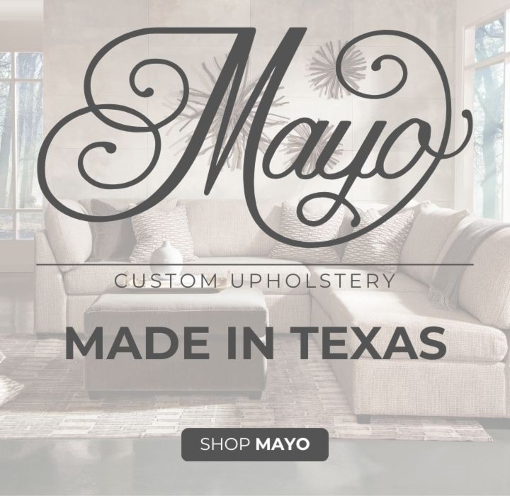 Mayo custom upholstery made in texas shop now