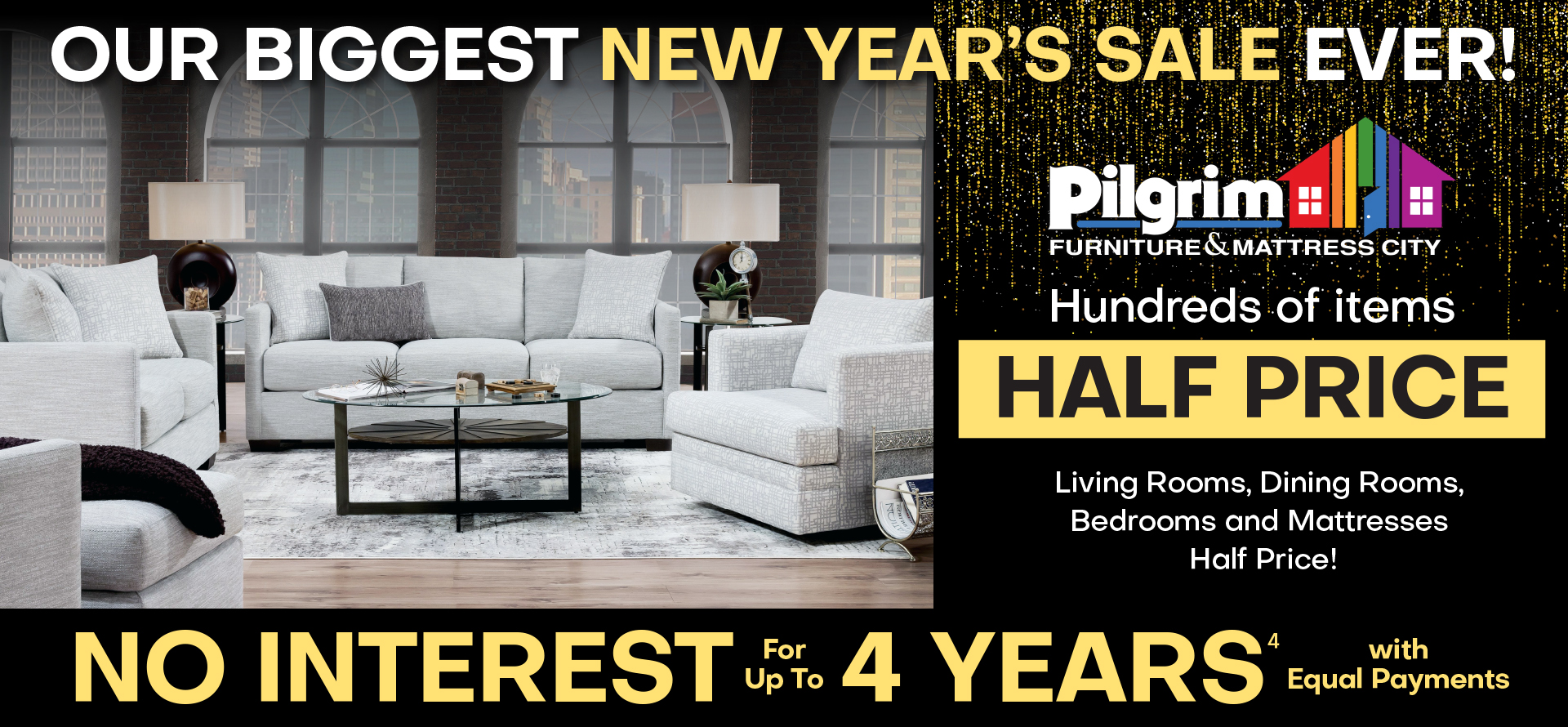 Pilgrim Furniture City Hartford, Southington, Milford, & New Haven, Connecticut