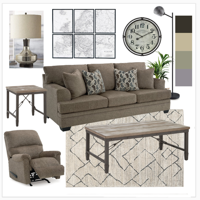 Stewart Easy Comfort Mood Board