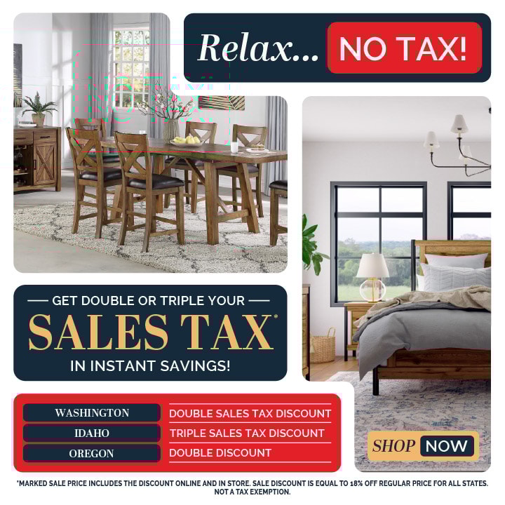 Tax sale 18% off or more