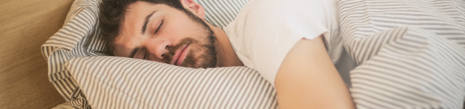 man sleeping