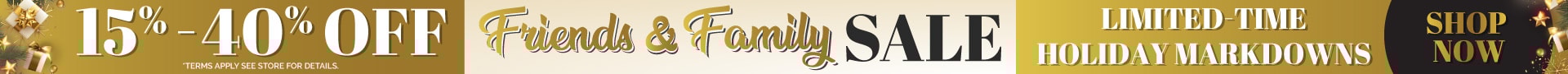 Friends & Family Pricing at Walker's Furniture