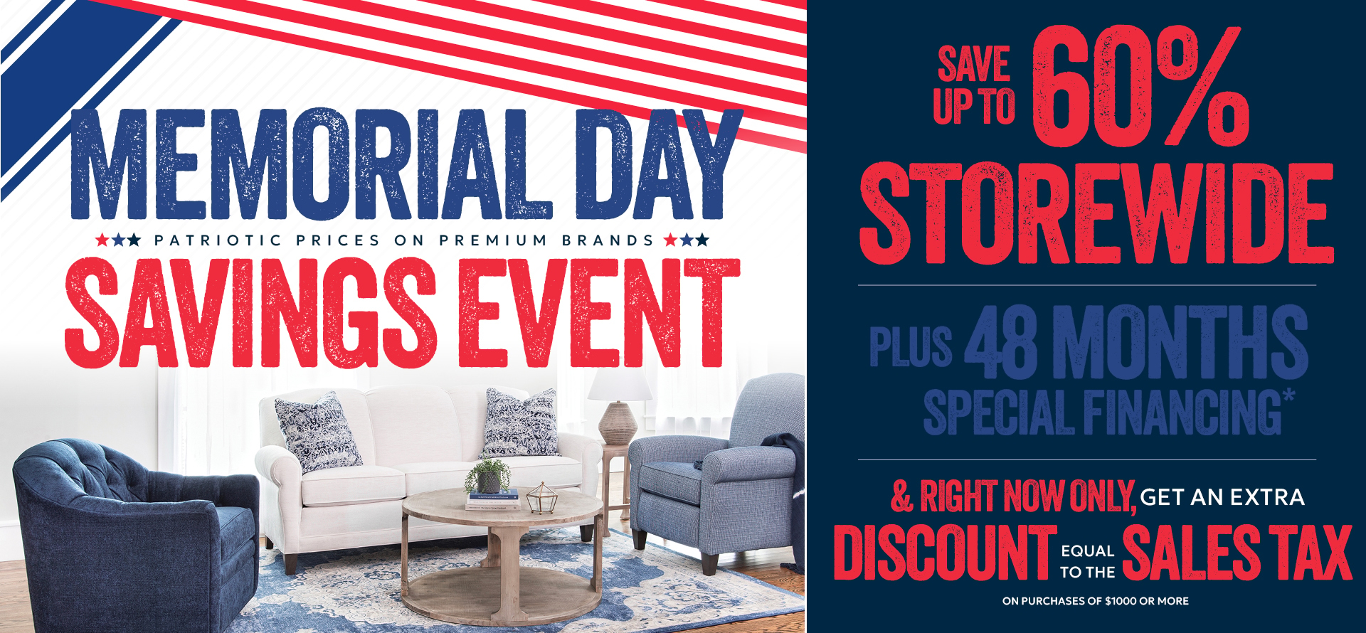 Memorial Day Savings 2026
