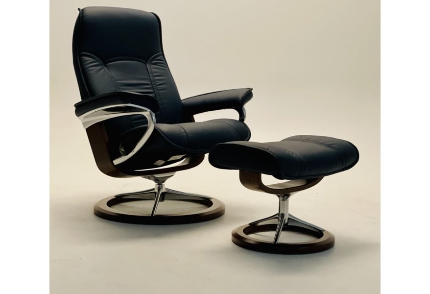 Stressless Chair & Ottoman