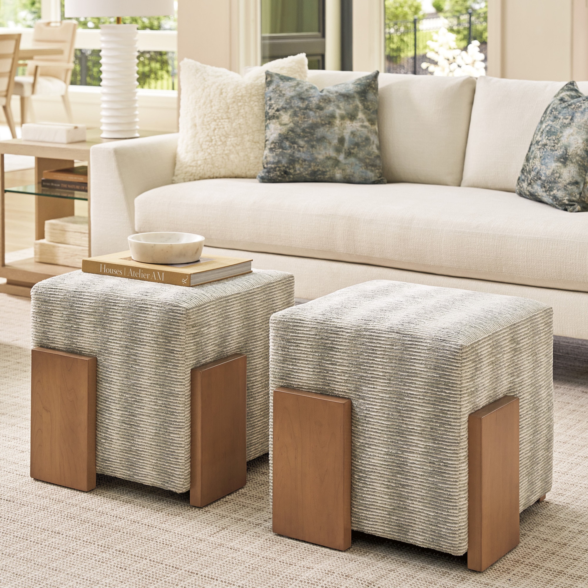 Sunset Key Collection by Tommy Bahama Home, Ottomans