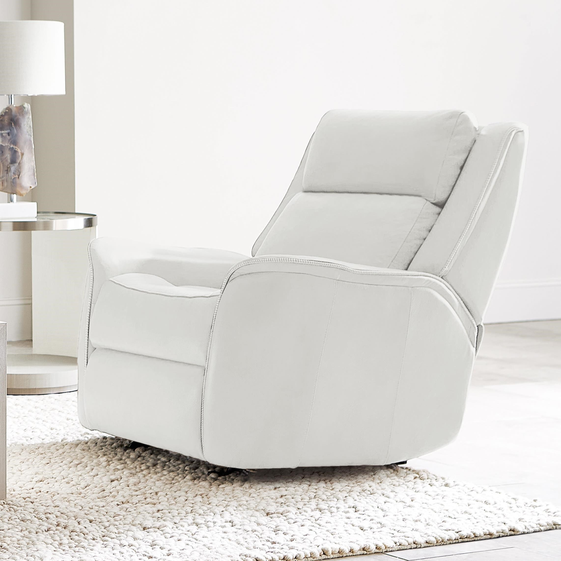 Wrigley Collection by Bernhardt, White Recliner