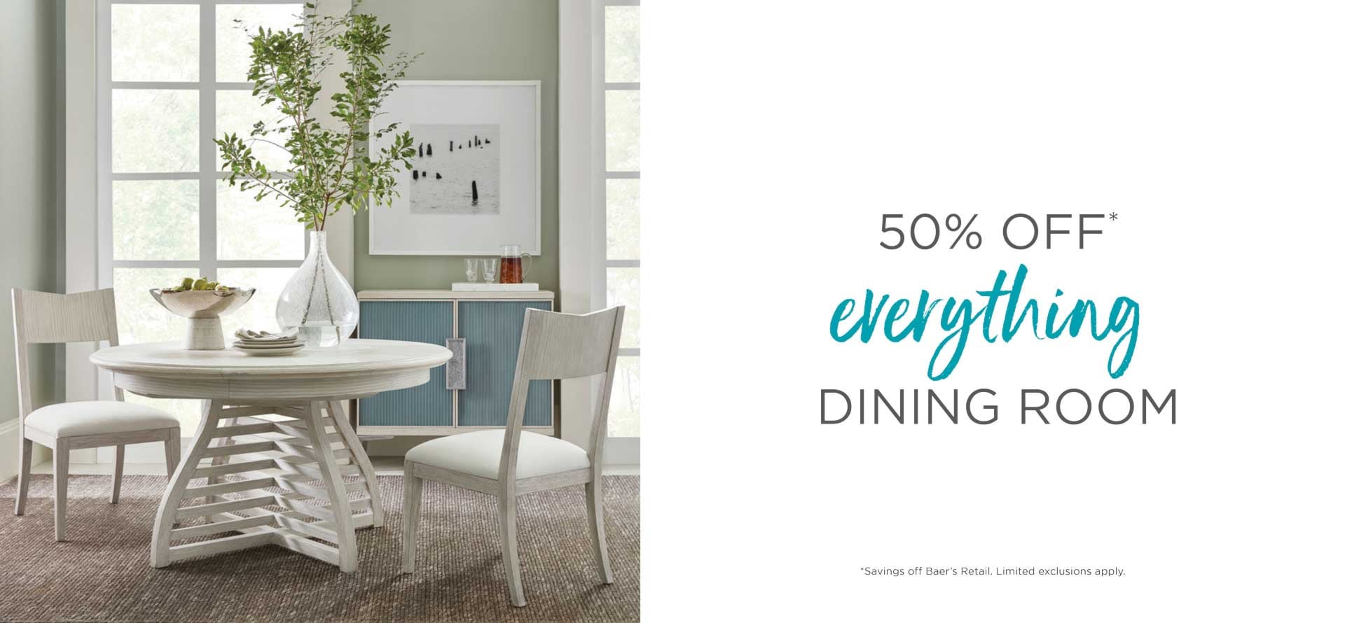 50% off dining