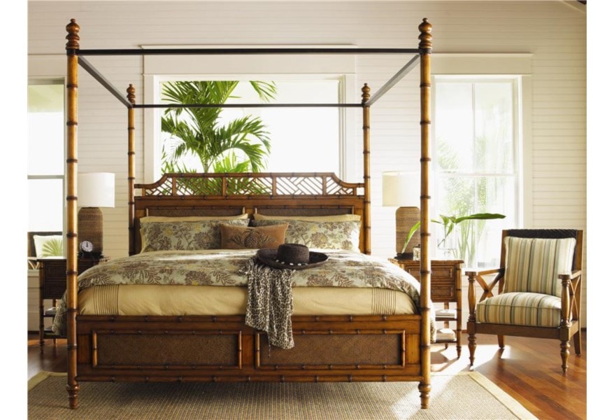 West Indies Canopy Bed