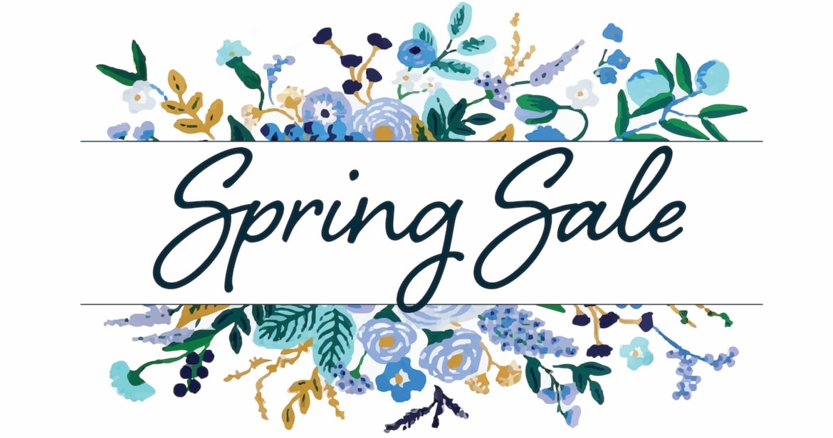 Spring sale