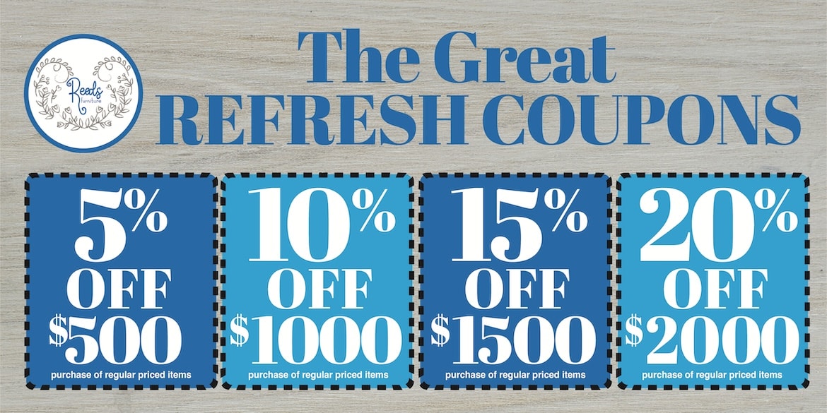 The Great Refresh Coupons