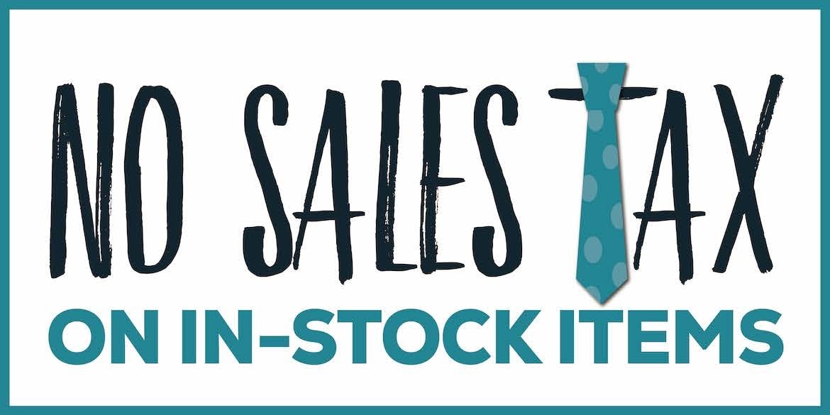 No Sales Tax on In Stock Items