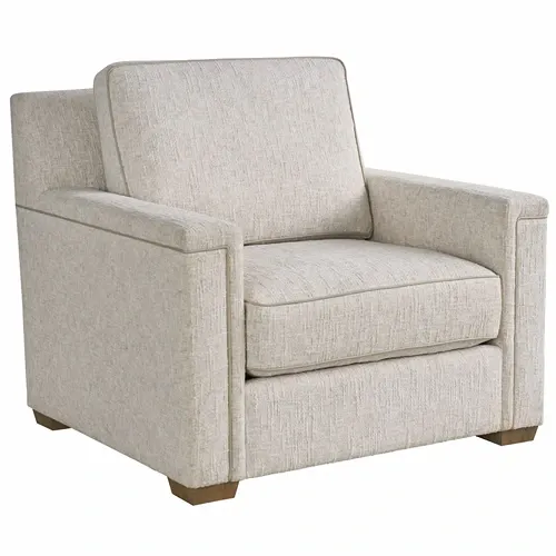 light beige fabric arm chair