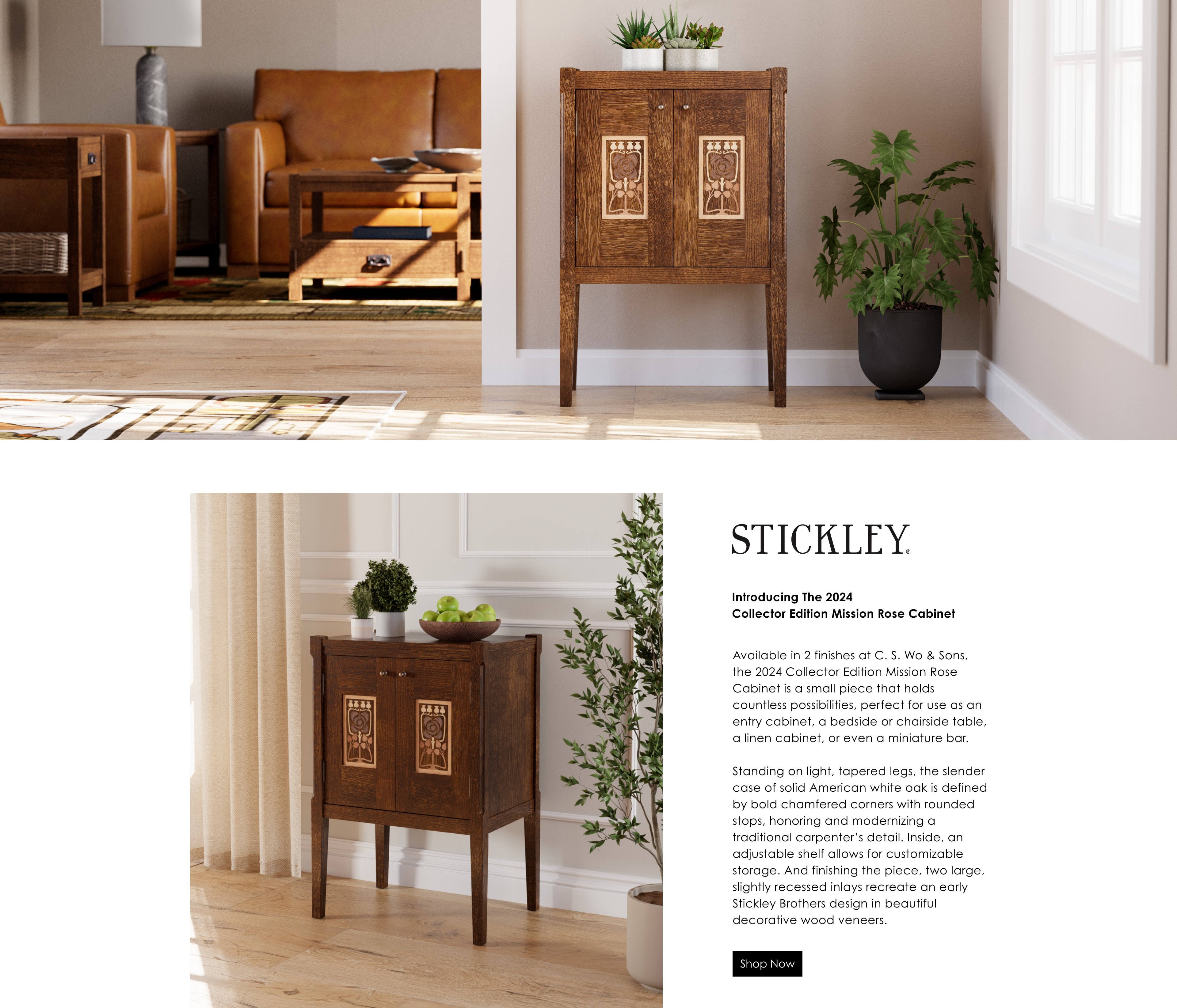 2024 Stickley Collectors Edition. Ask for details.
