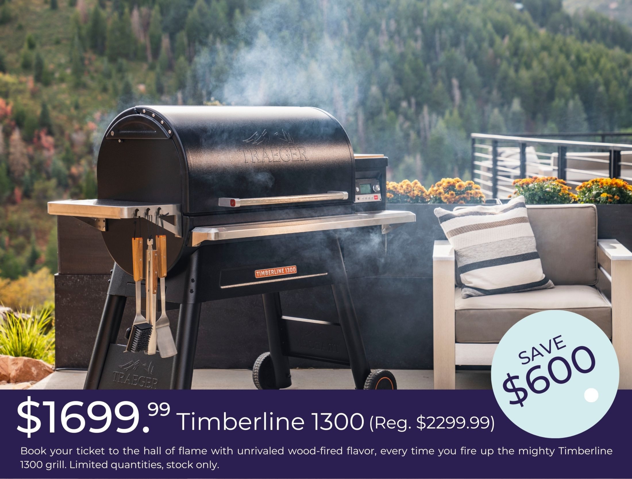 Timberline 1300  Traeger Grill