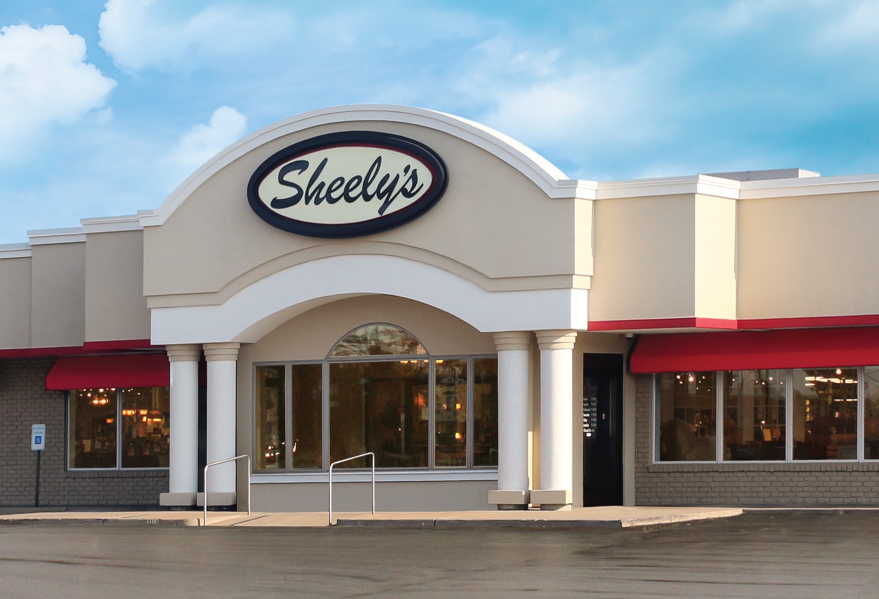 Sheely's Furniture & Appliance North Lima, Ohio Store Front. 