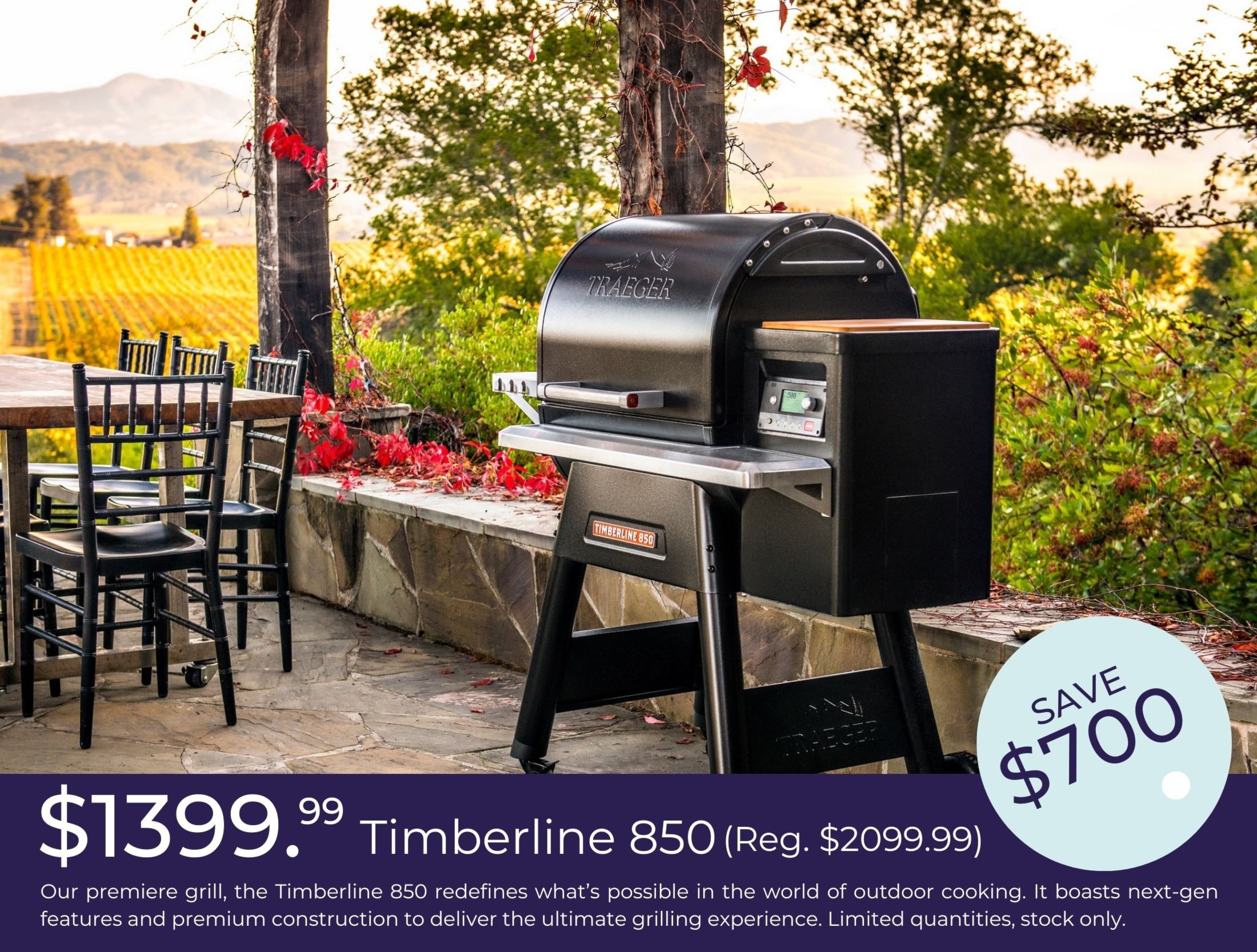 Timberline 850 Traeger Grill