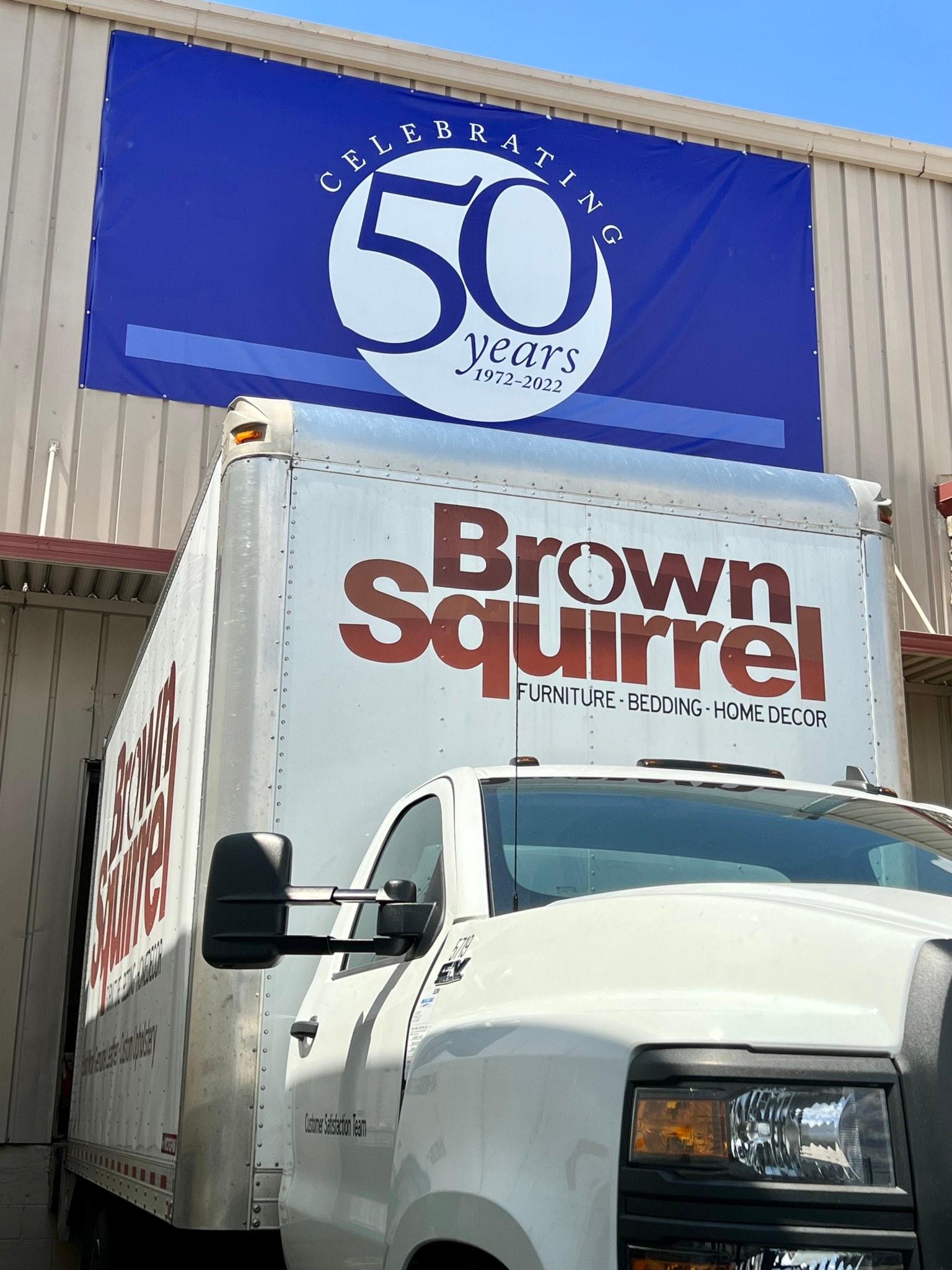 Brown squirrel truck