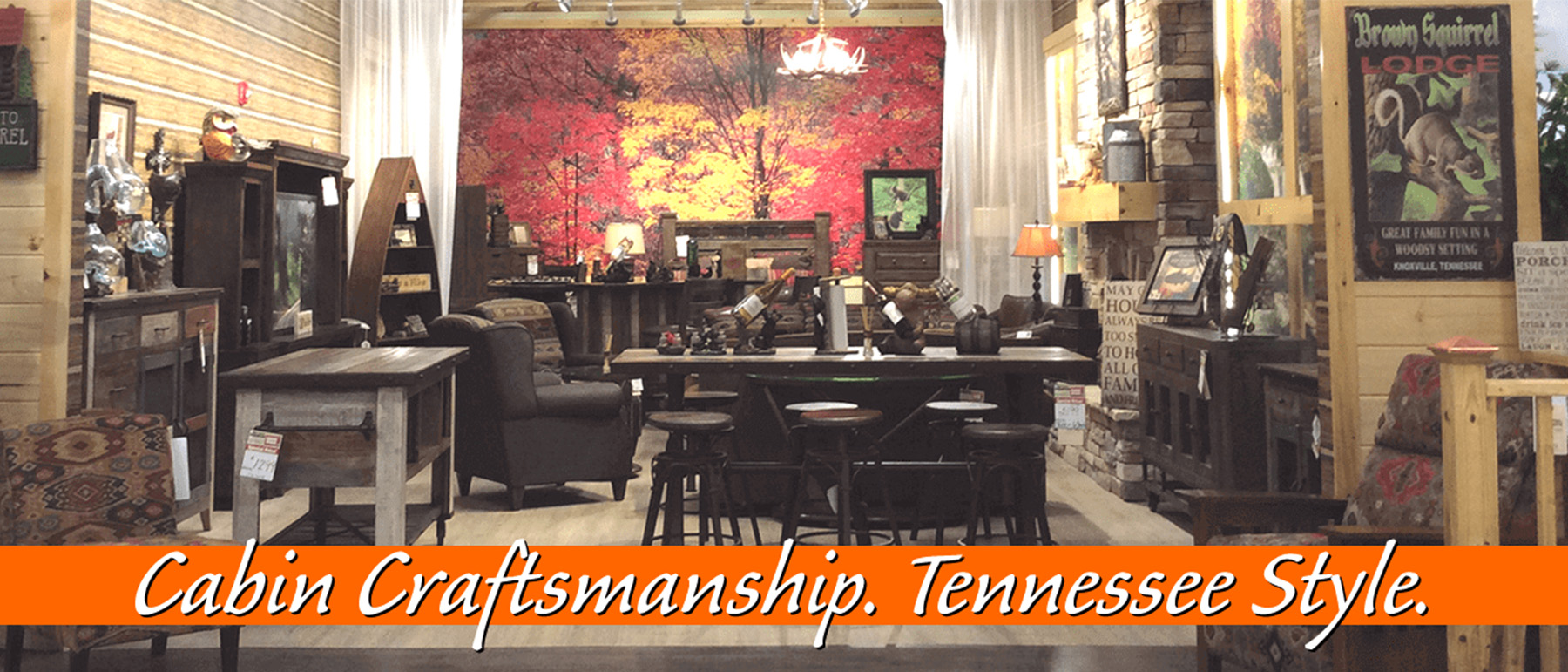 Brown Squirrel Furniture Knoxville, East Tennessee, Oak Ridge