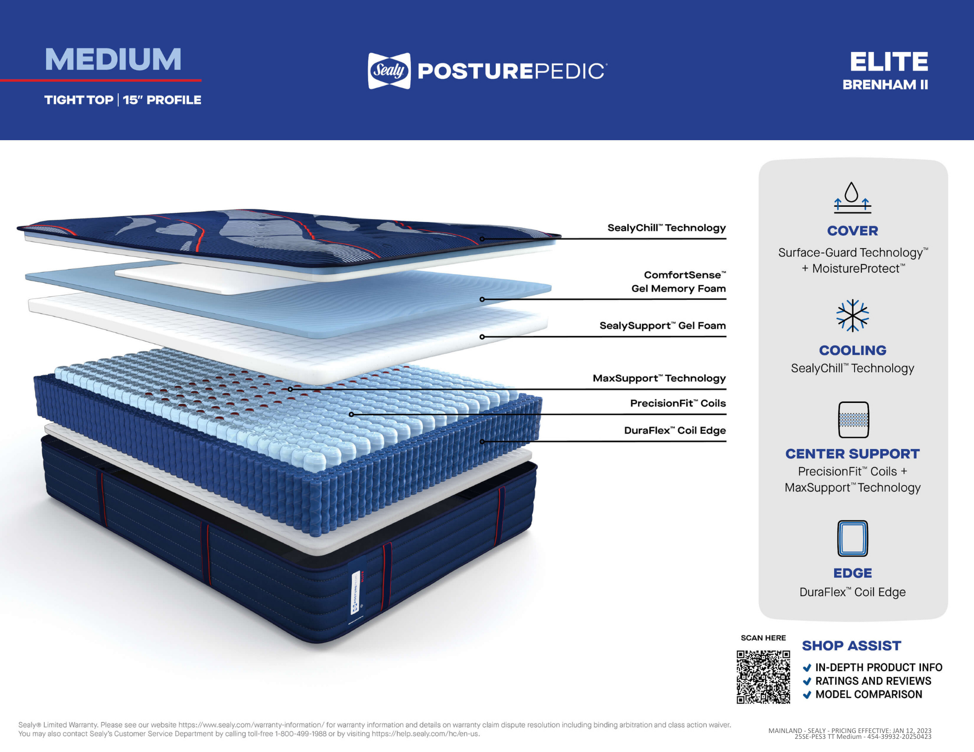 Brenham II Medium Tight Top Benefits