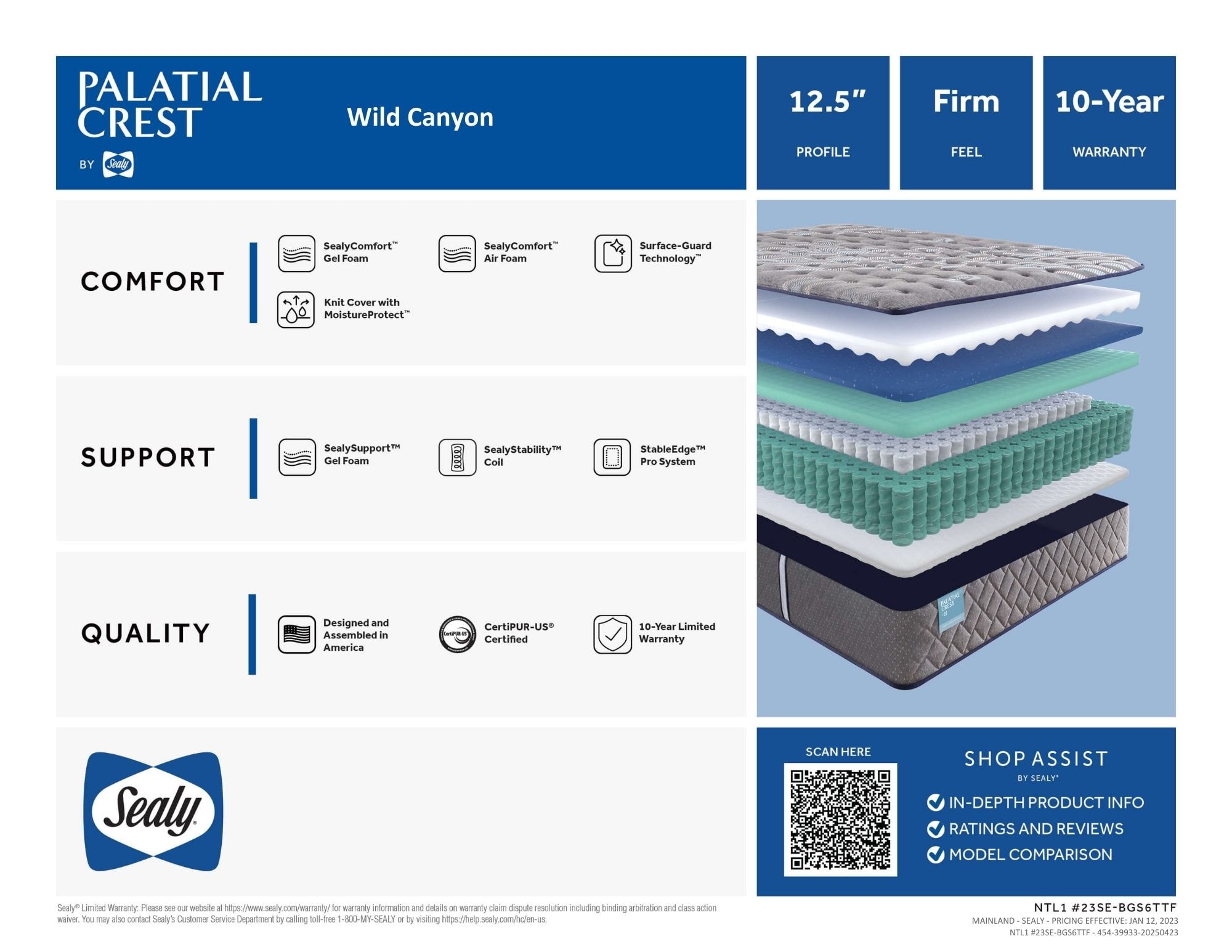 Wild Canyon Firm Tight Top Benefits
