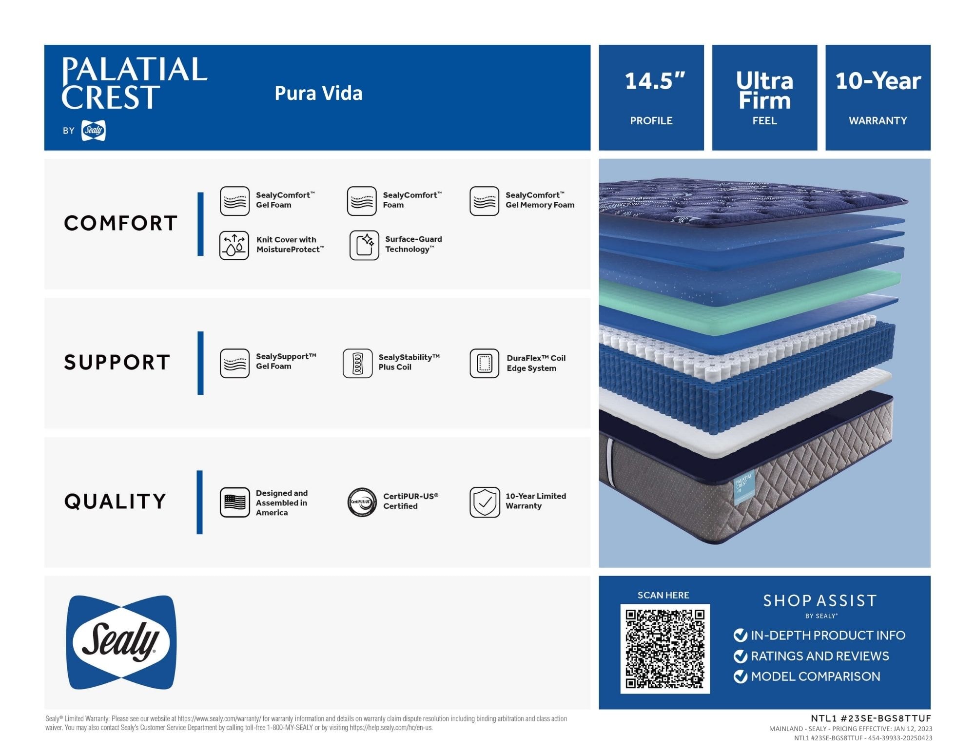 Pura Vida Ultra Firm Tight Top Benefits