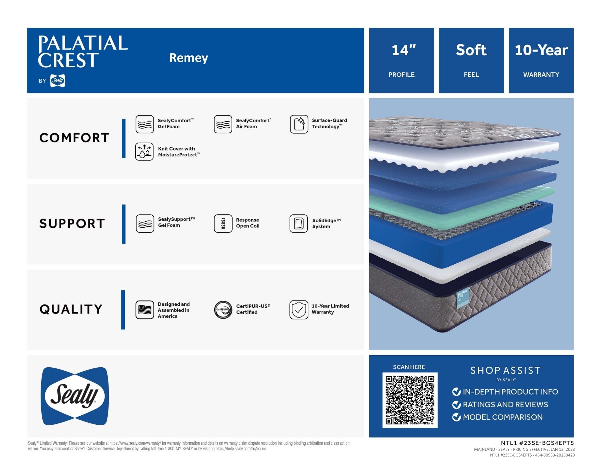 Remey Soft Euro Pillow Top Benefits