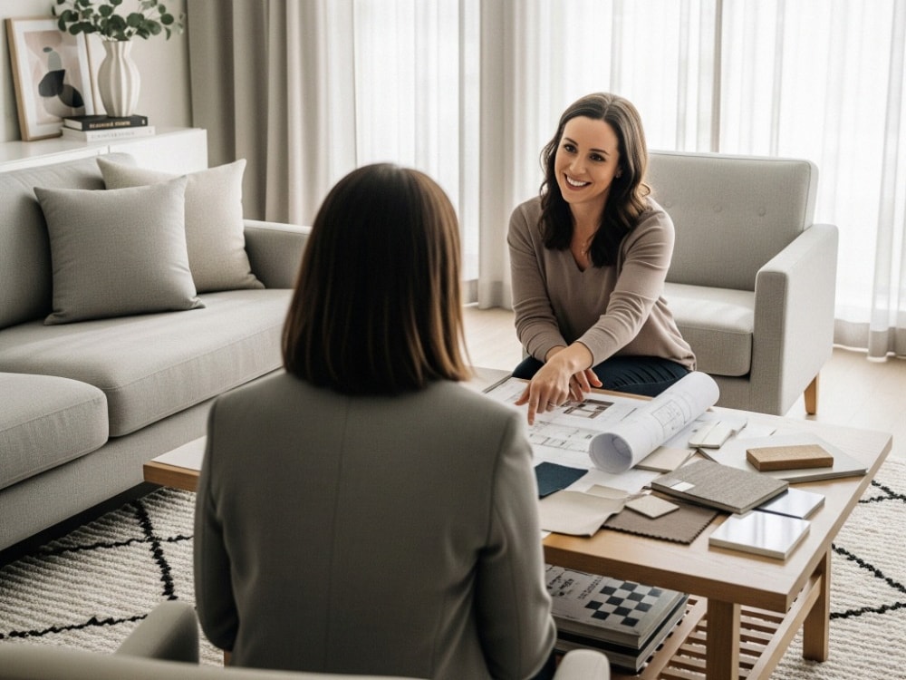 in-home design meeting