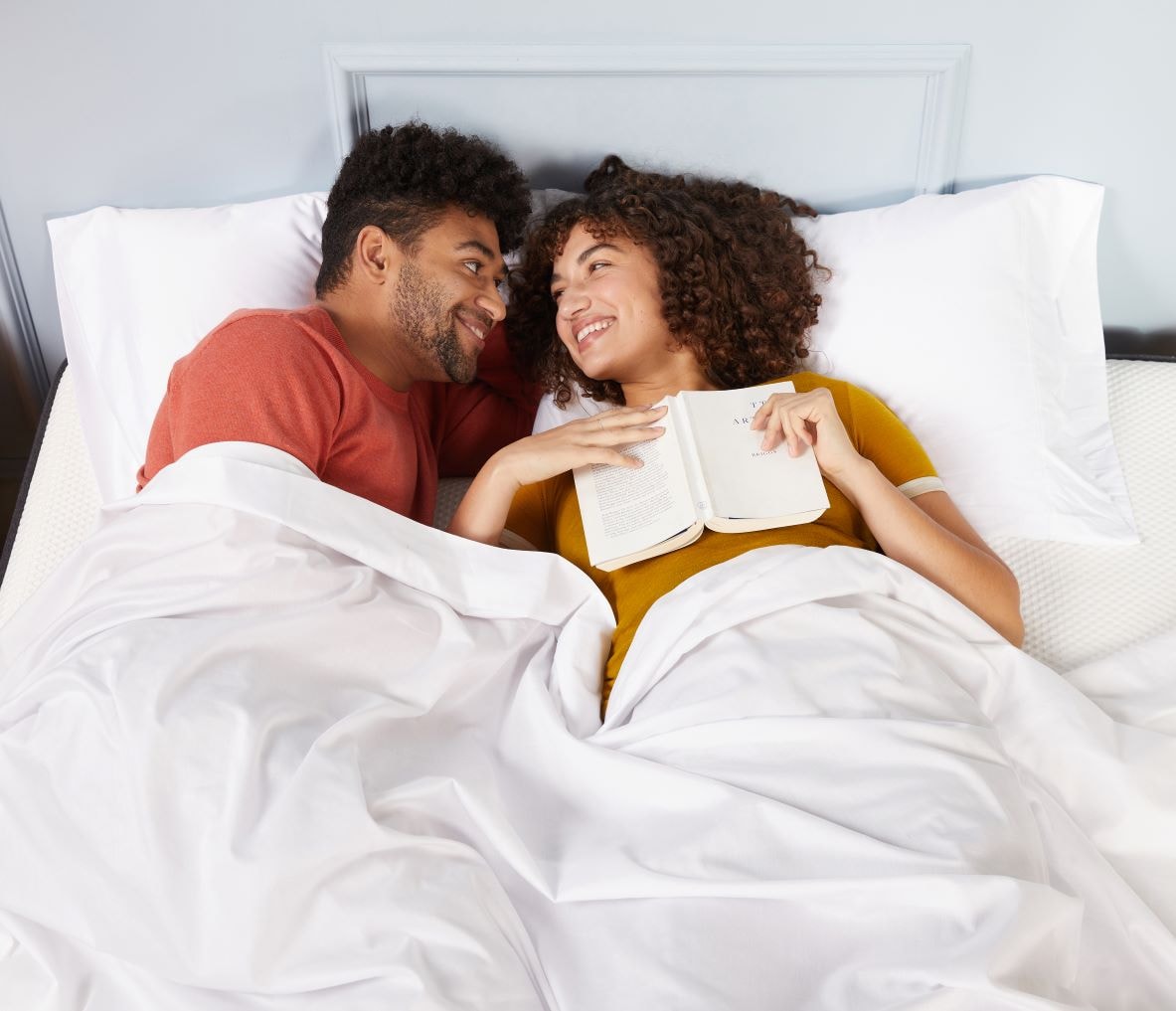 Couple Sleeping on Nectar Mattress