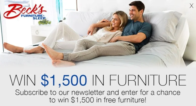 $1,500 Free Furniture
