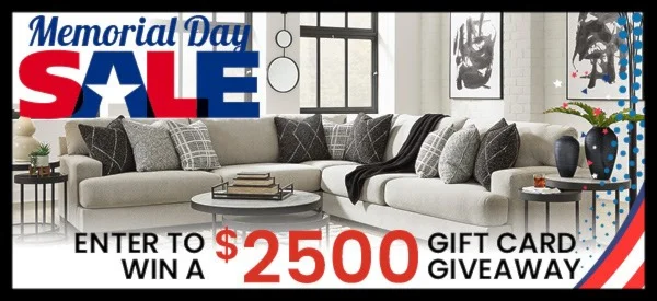 Enter to win a $2500 gift card