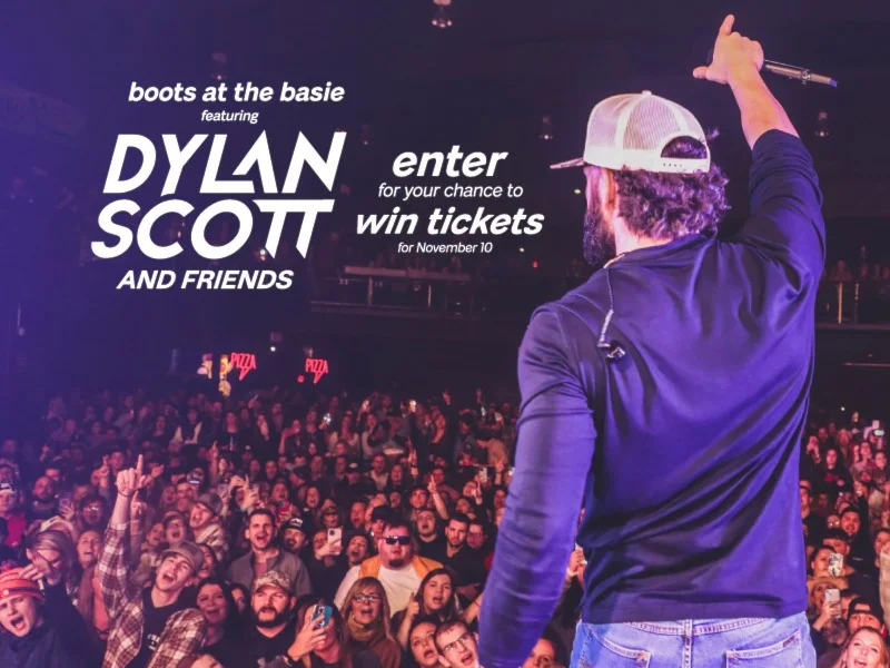 enter to win tickets for Boots at the Basie concert on 11/10/24.