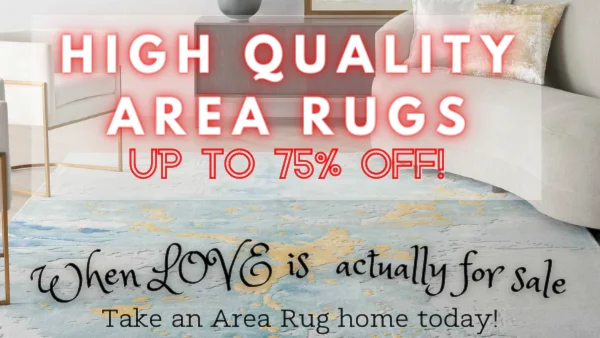 Area Rugs on Sale! Take Home Today!