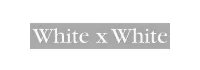 White x White logo