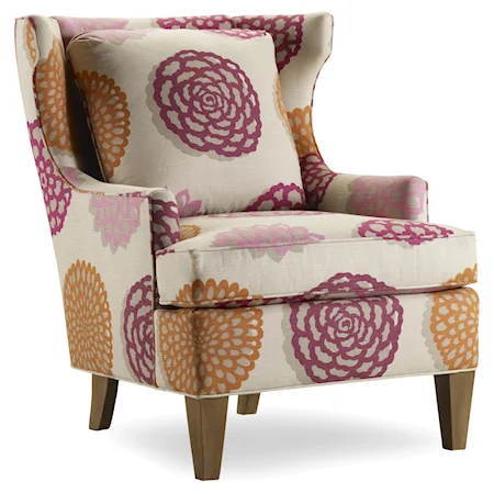 Contemporary Wing Chair