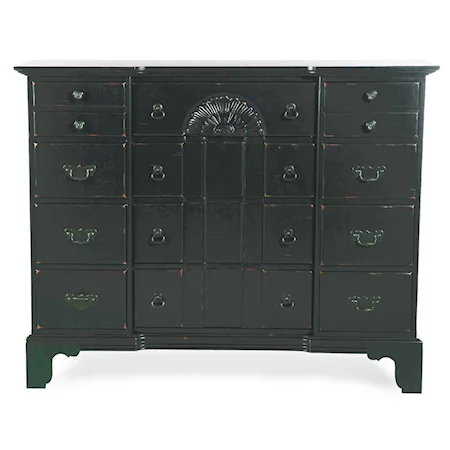 Twelve Drawer Goddard Dresser