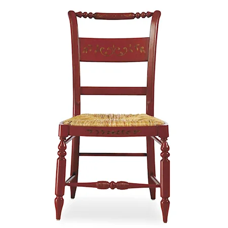 Tapered Leg Slatback Side Chair