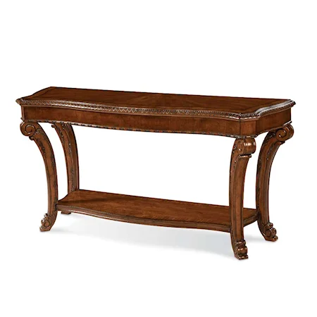 Old World Sofa Table