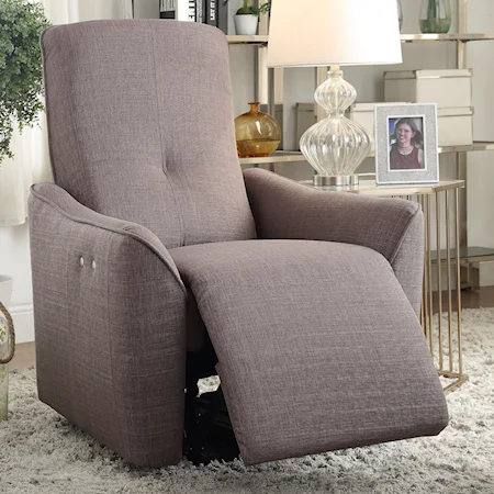 Contemporary Power Motion Recliner