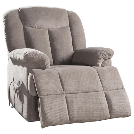 Casual Power Lift Chair Recliner with Massage & Heat