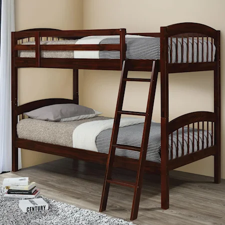 Mission Twin Over Twin Bunk Bed