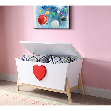 Youth Accent Chest with Red Heart