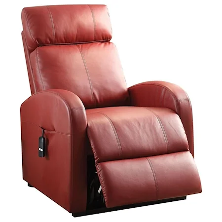 Transitional Power Lift Recliner with Sloped Track Arms