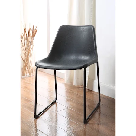 Set of 2 Contemporary Side Chairs