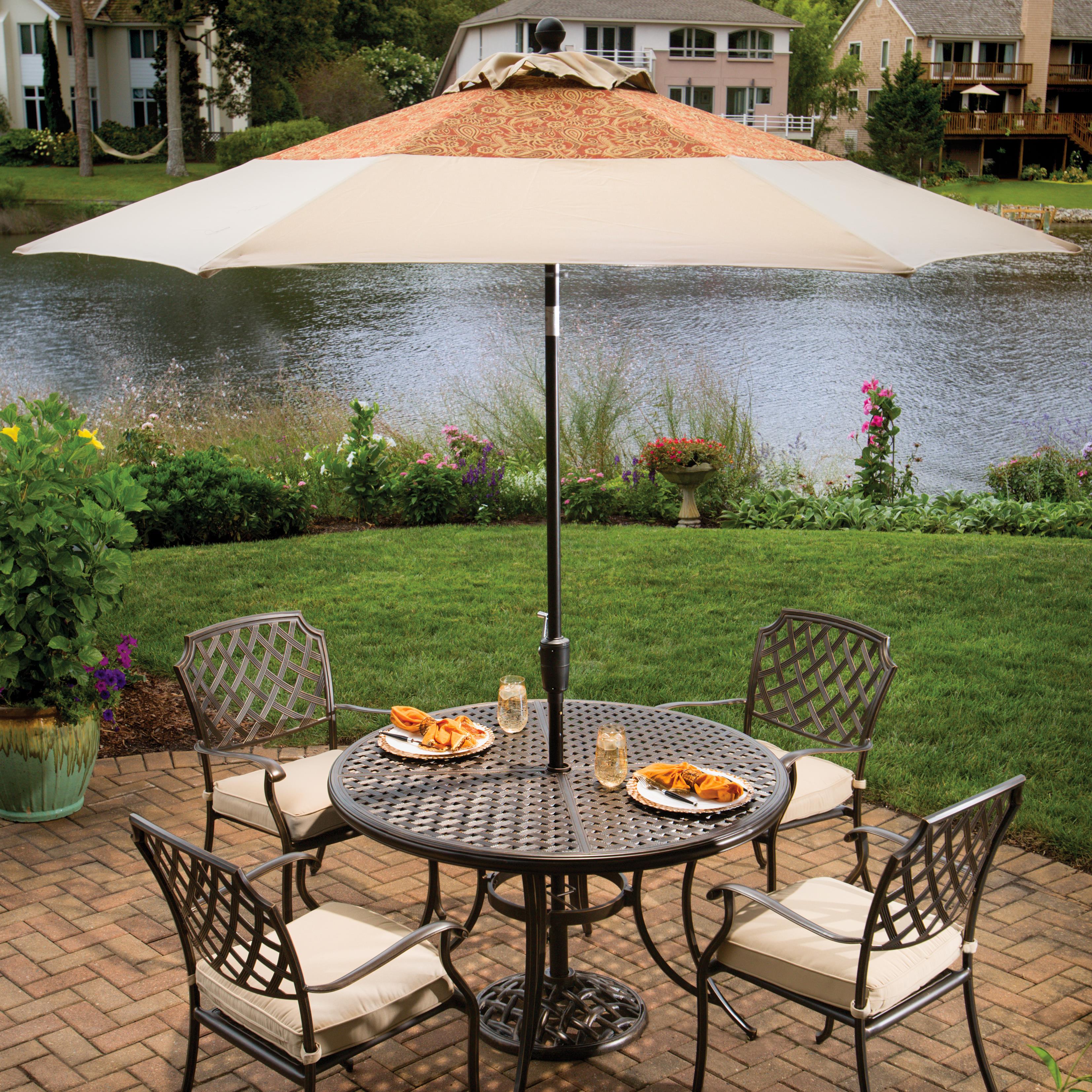 agio davenport 9 ft. patio market umbrella Discover the Best Agio Umbrellas near you - Shop from Multiple Furniture  Stores