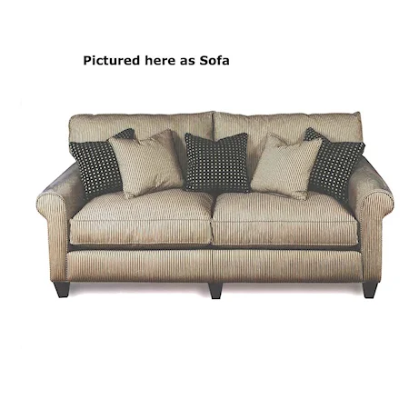 64 Inch Alexander 3930 Two Cushion Love Seat