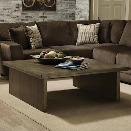 Contemporary Square Coffee Table