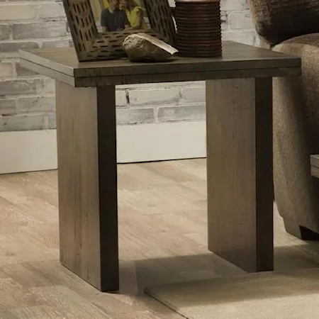 Square Contemporary End Table