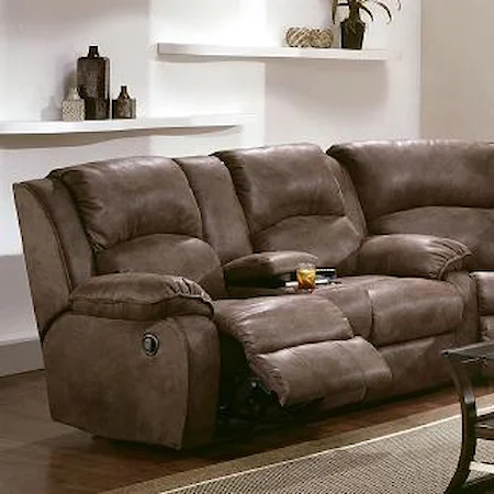 Reclining Loveseat with Center Console