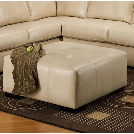 Tufted Cocktail Ottoman