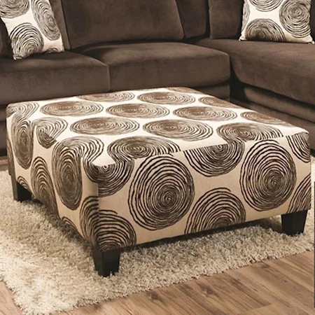 Oversized Cocktail Ottoman